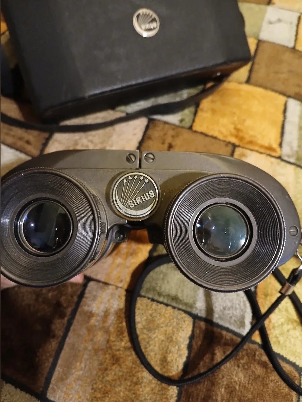 Vintage Sirius  electric power zoom binoculars made in Japan.